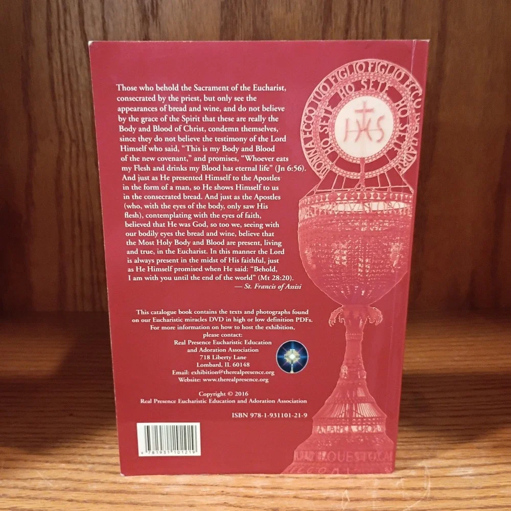 The Eucharistic Miracles of the World (2024) Roman Catholic, Vatican Catalog